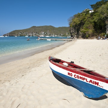 Princess Margaret Beach, Bequia, St. Vincent and The Grenadines, Windward Islands, West Indies, Caribbean, Central America