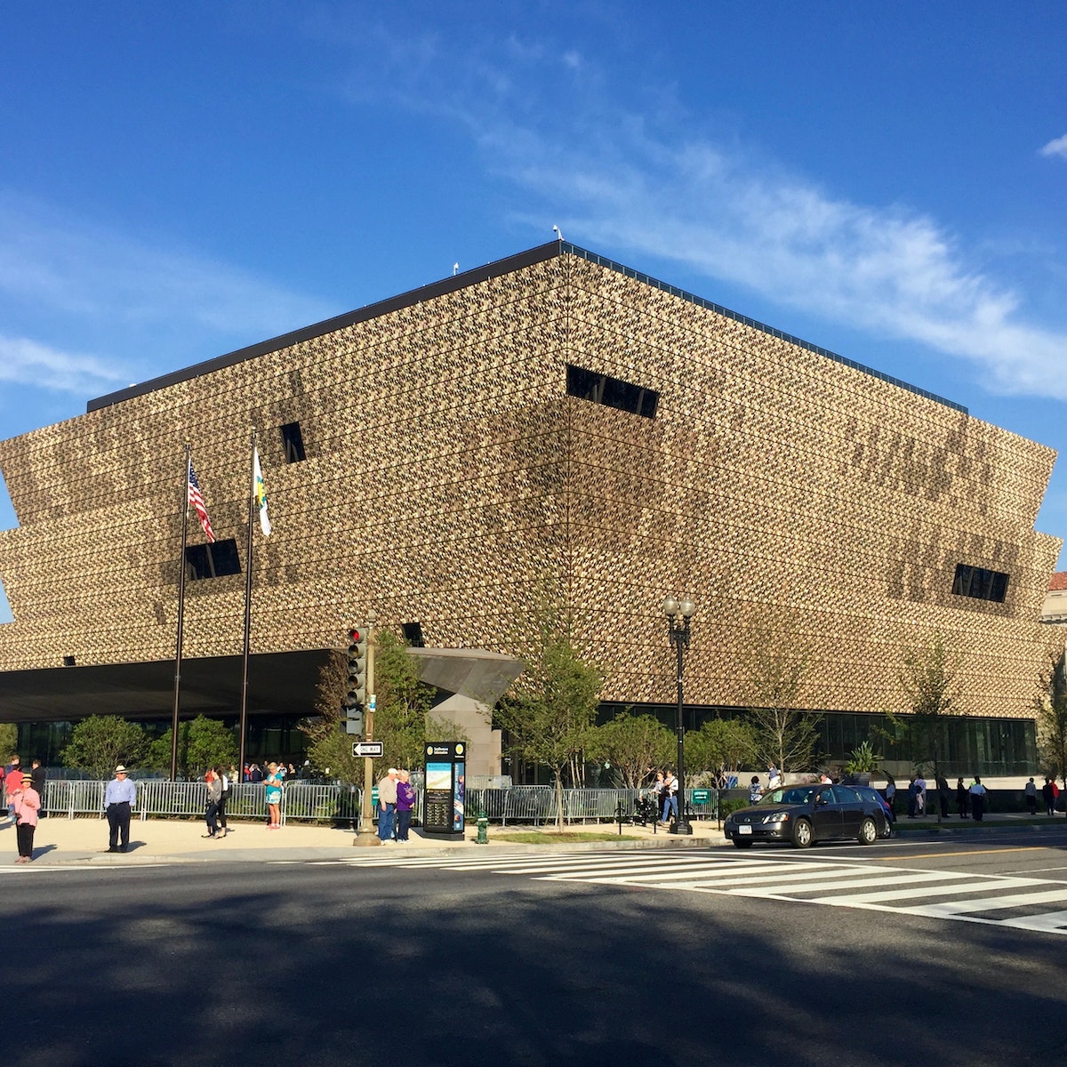 National Museum of African American History and Culture, facade