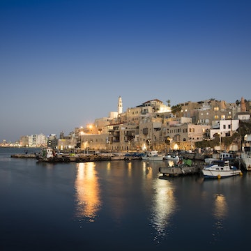 Waterfront at Old City of Jaffa in Tel Aviv.