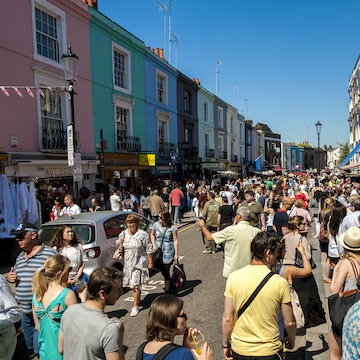 Portobello Road Market, London, UK