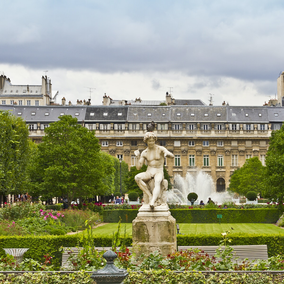 PARIS - JULY 13 : Palais-Royal (1639), originally called Palais-Cardinal, it was personal residence of Cardinal Richelieu in Paris, France on July 13,2012. Sculptures..; Shutterstock ID 110693474; Your name (First / Last): redownload; GL account no.: redownload; Netsuite department name: redownload; Full Product or Project name including edition: redownload