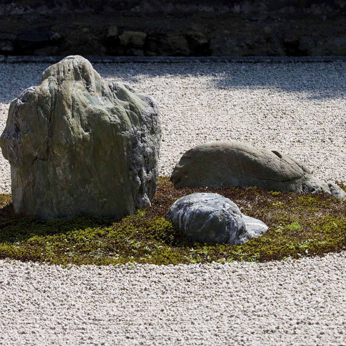 Ryoan-ji rock garden.