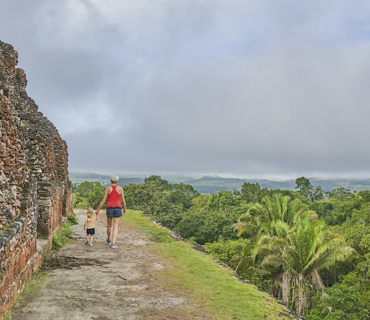 Beautiful Xunantunich Mayan Ruins in the Cayo District of the  Caribbean Nation of Belize
1364481268