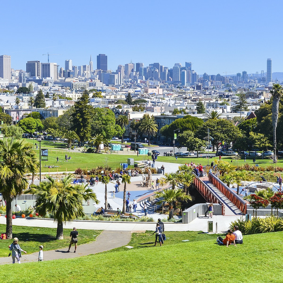 Dolores Park - San Francisco, California