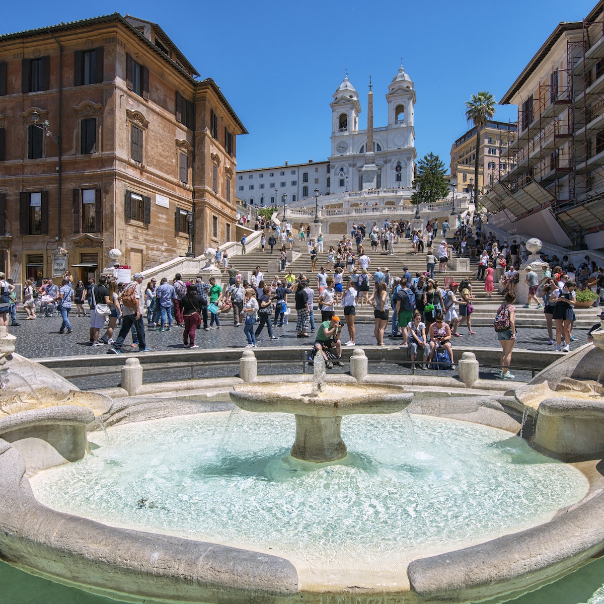 May 2017: Piazza di Spagna, at the bottom of the Spanish Steps.
699302724
Outdoors, Cityscape, Horizontal, Icon, Rome - Italy, Roma, Italy, Capital Cities, Religious Icon, Piazza di Spagna, Photography