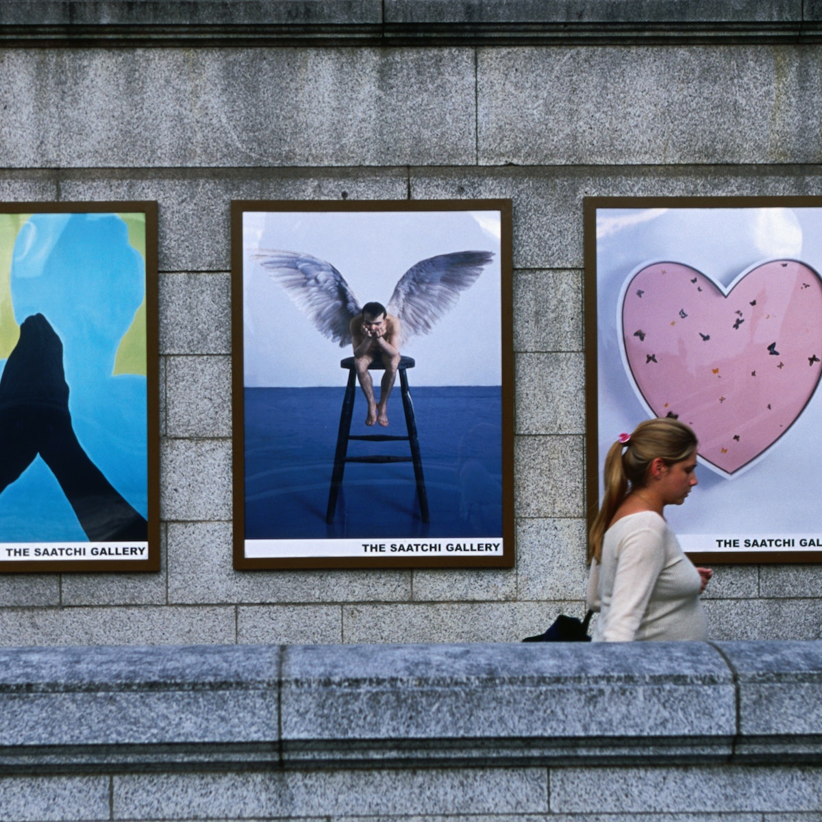 Saatchi Gallery, County Hall, South Bank.