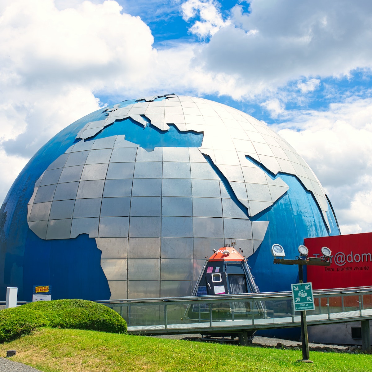 TOULOUSE, FRANCE - JULY, 2018: The planetarium  in the City of Space 'Cite de l'espace', decorated as planet Earth; Shutterstock ID 1154206081; your: Sloane Tucker; gl: 65050; netsuite: Online Editorial; full: POI
1154206081