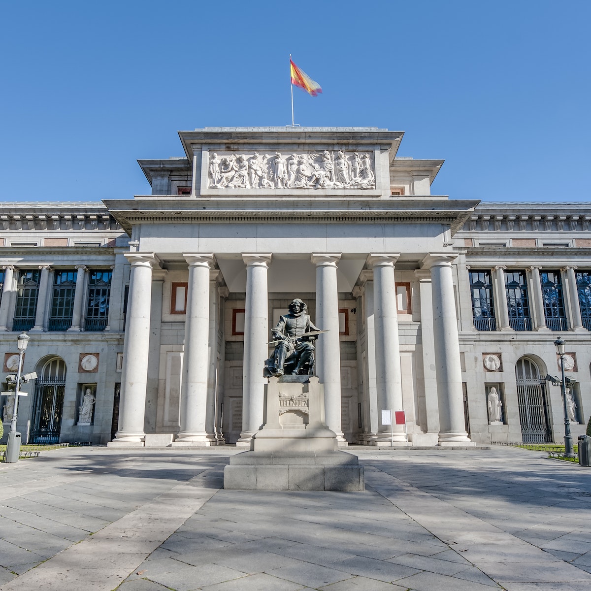 Prado Museum facade and Cervantes statue in Madrid, Spain
188461775
ancient, architectural, architecture, building, capital, cervantes, city, cityscape, cloudy, columns, daylight, destination, entrance, europe, european, exterior, facade, famous, historic, historical, history, iberia, iberian, landmark, madrid, mediterranean, monument, museum, national, old, place, prado, spain, spanish, statue, street, symbol, tourism, tower, travel, urban, view